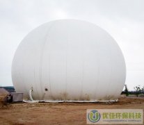 威海污泥處理2000立方氣柜項(xiàng)目